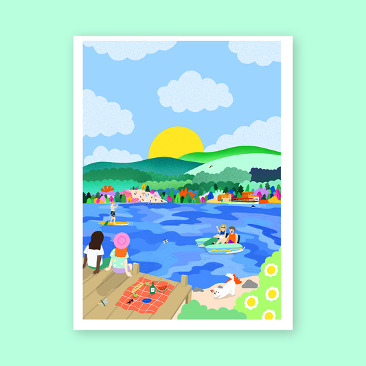 Le lac du Bouchet