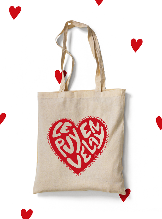 Tote Bag sérigraphié COEUR